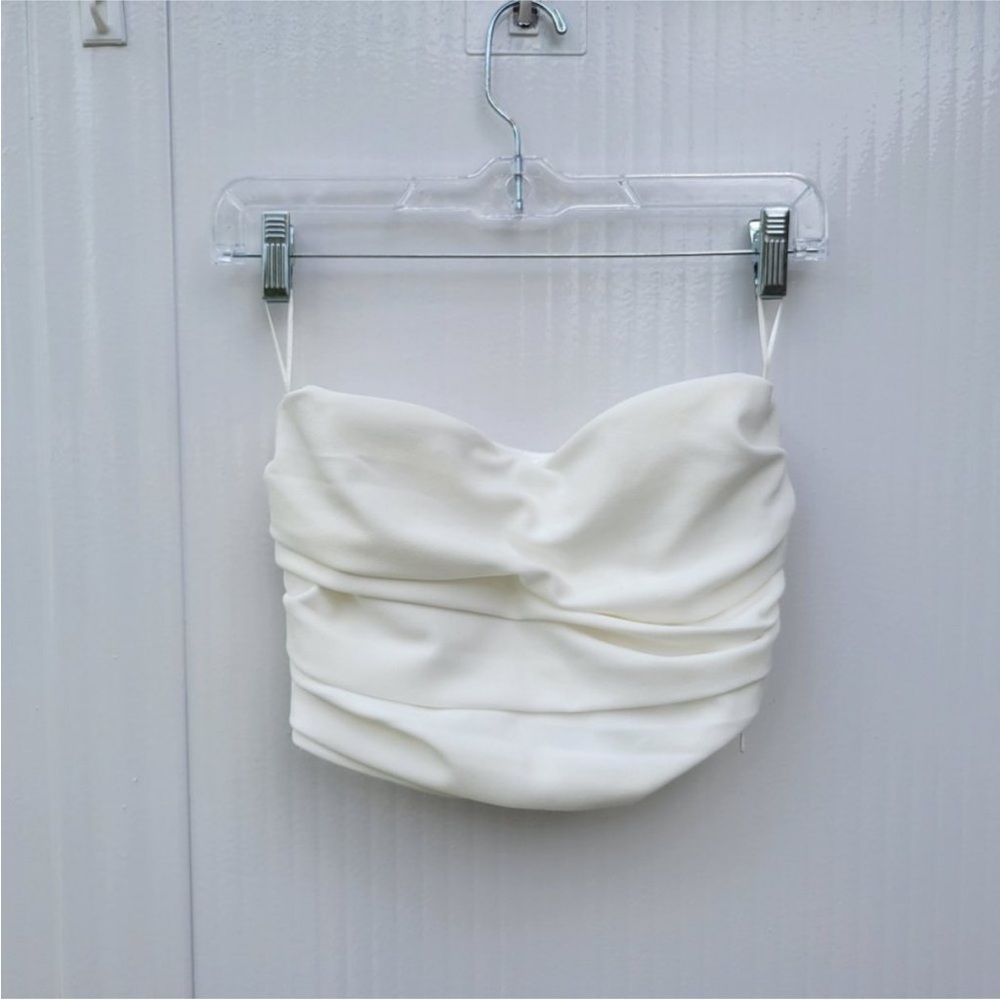 Bustier crop top NWOT